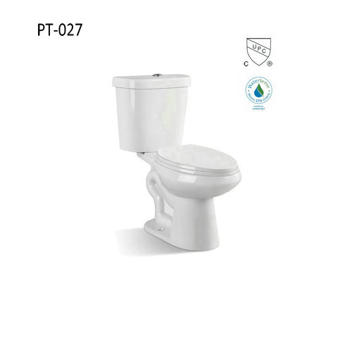 cUPC Certified Tradictional Siphonic Two Piece Toilet