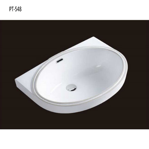 24 inch Undermount Overall Ceramic White Sink
