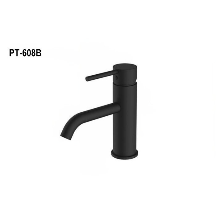 Single Handle Faucet, Matte Black