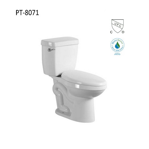 cUPC Certified Siphonic Two Piece Toilet