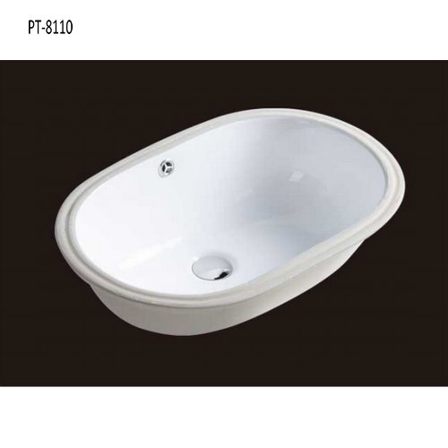 22" Undermount Ceramic White Sink