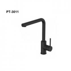 304 Stainless Steel Matt Black Kitchen Faucet