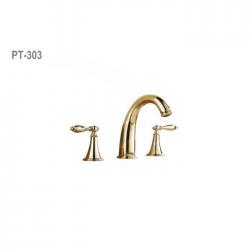 Two Handle Bathroom Faucet, Chrome