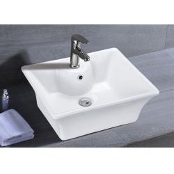 Square 17" Abovecounter Vessel Sink