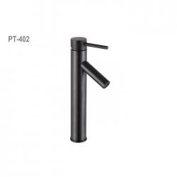 Single Handle Vessel Sink Faucet Black matt