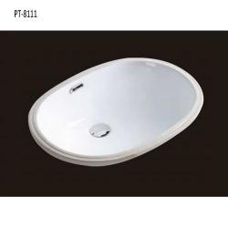 21" Undermount Ceramic White Sink